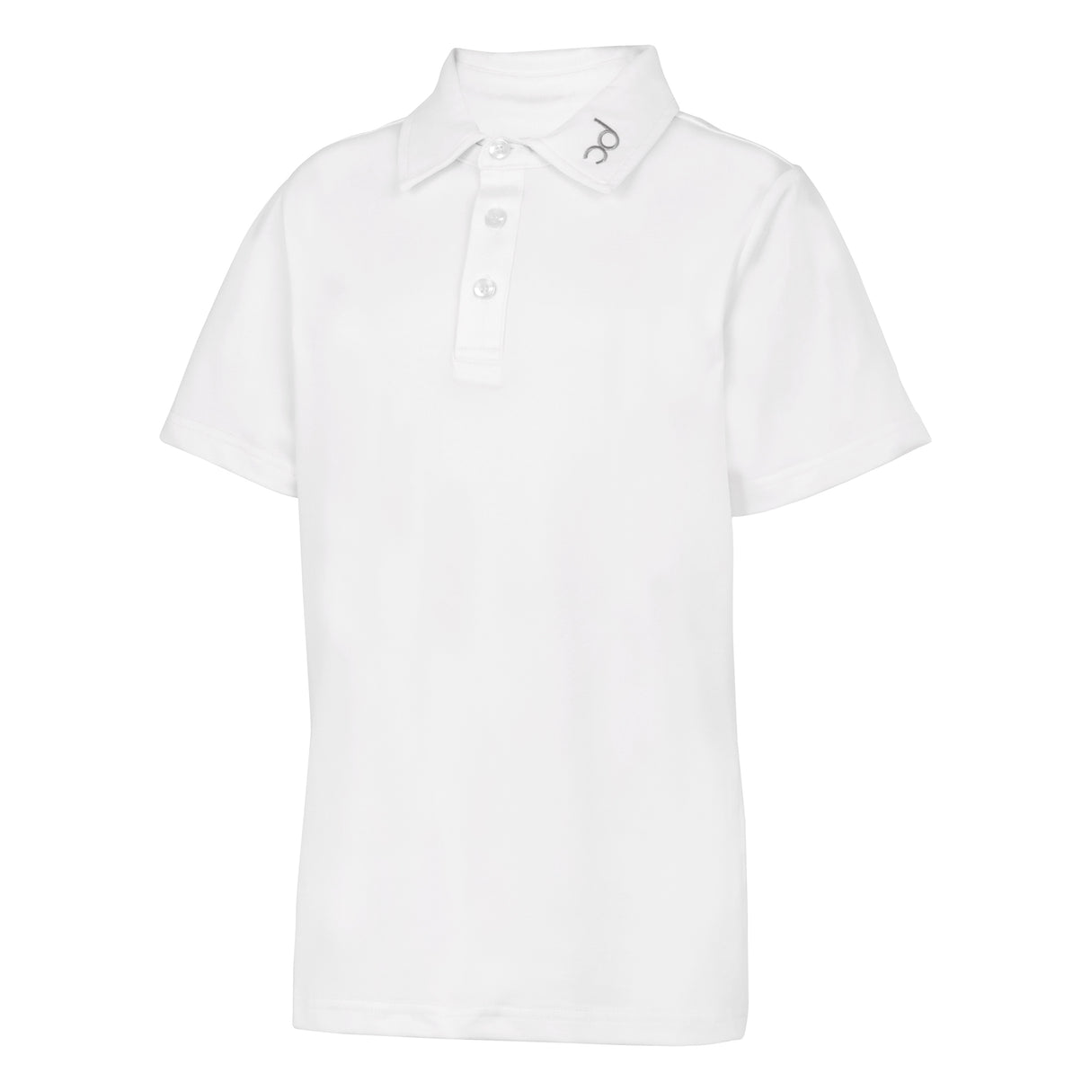Chinnydipper White Junior Golf Polo