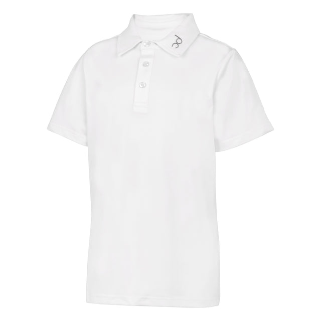 Chinnydipper White Junior Golf Polo