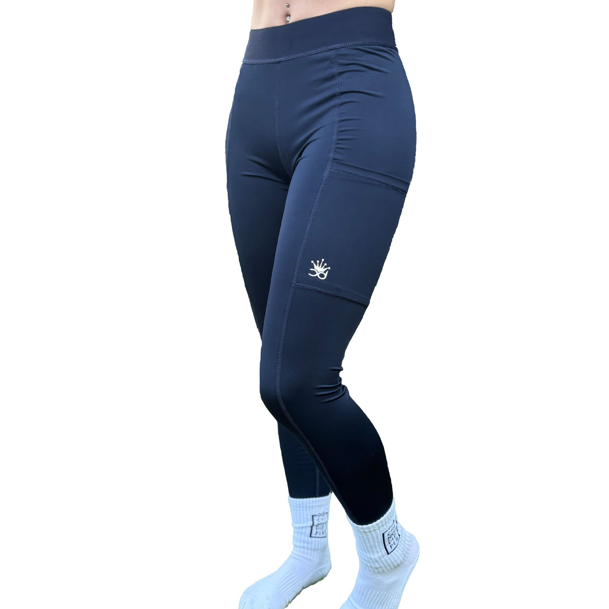 ROSA Girls Leggings - Navy