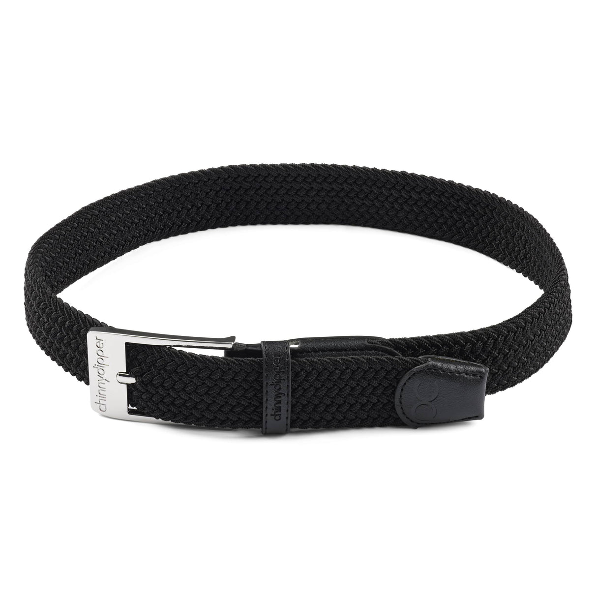 Chinnydipper Black Braided Belt