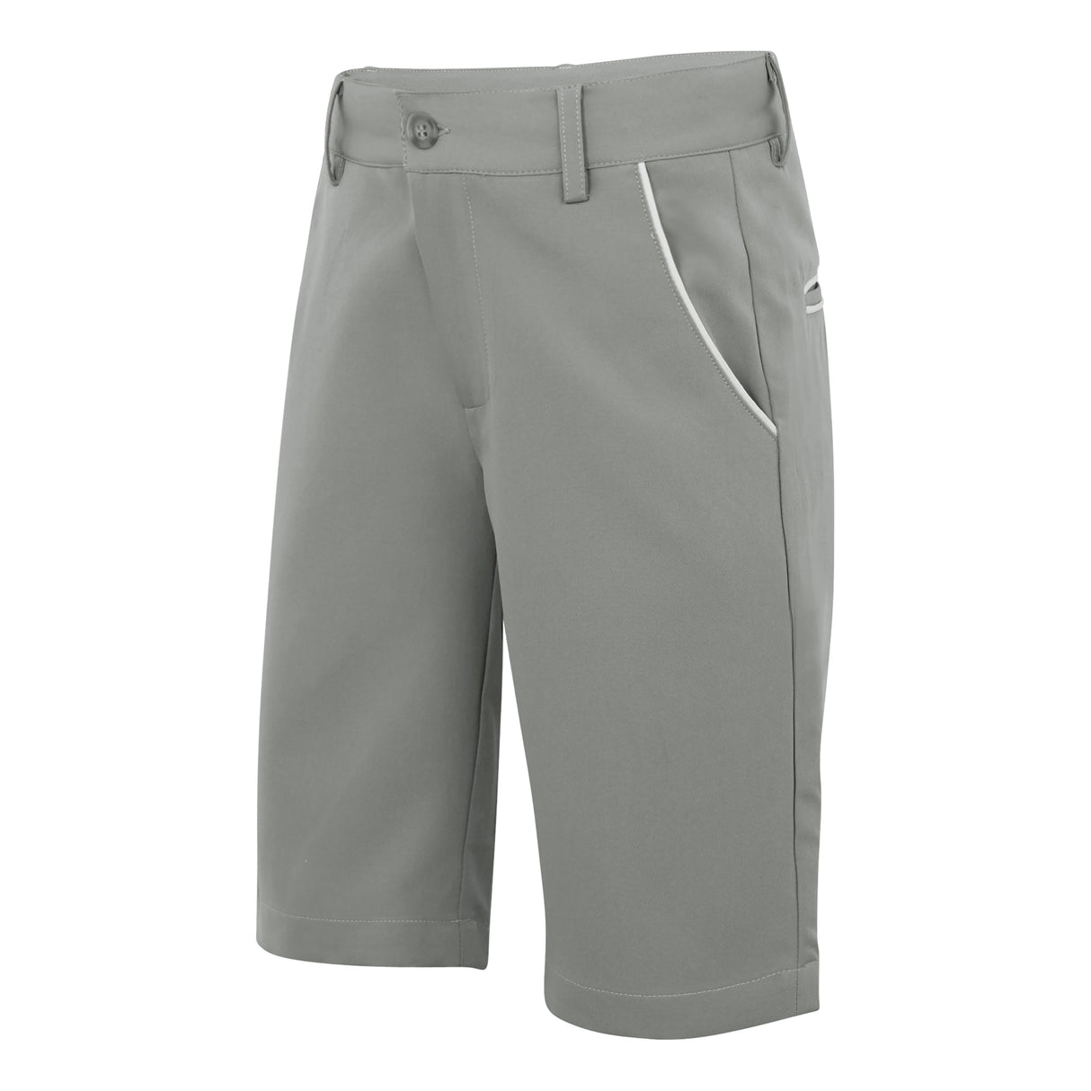 Steel Grey Boys Chinnydipper Junior Golf Shorts