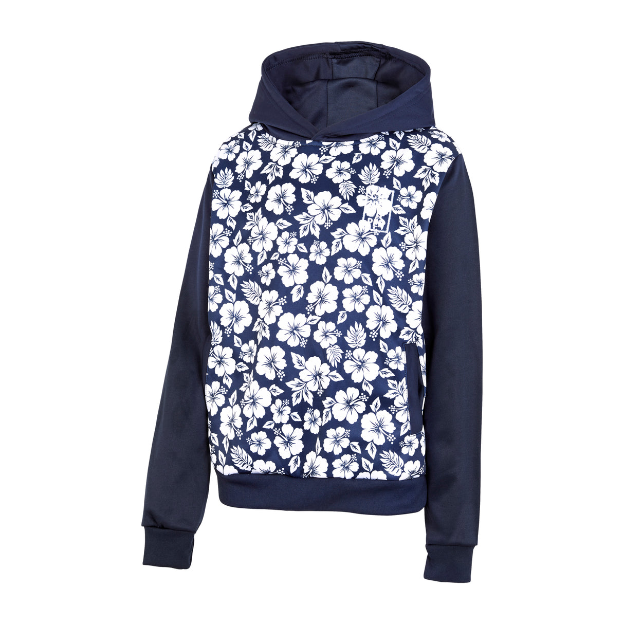 TROPIC Junior Hoodie - Navy/White