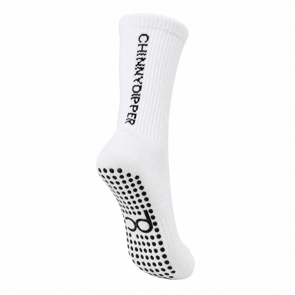 Chinnydipper SPORT  Performance Junior Grip Socks (3 Pack) - White