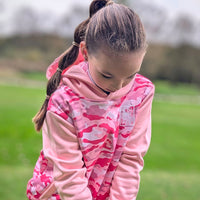 ESME Junior Hoodie - Pink/White