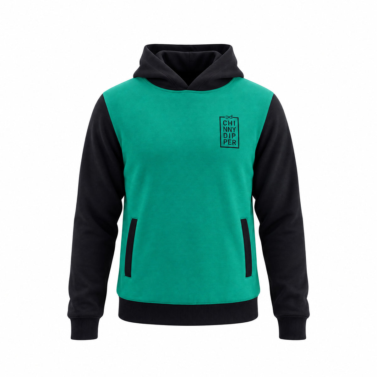 FUTURA Junior Golf Hoodie - Pine Green/Black