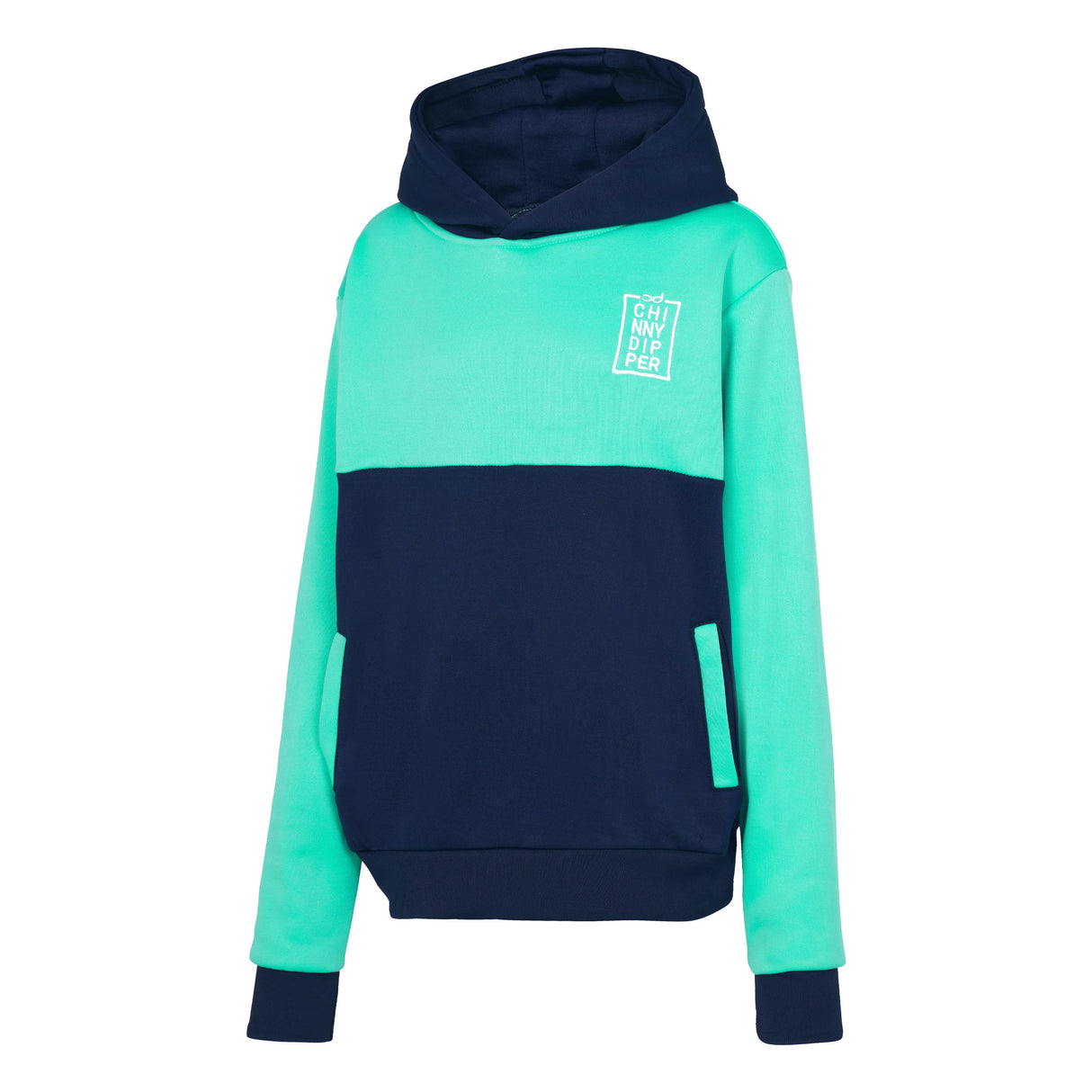 FUTURA Junior Hoodie - Navy/Mint Green