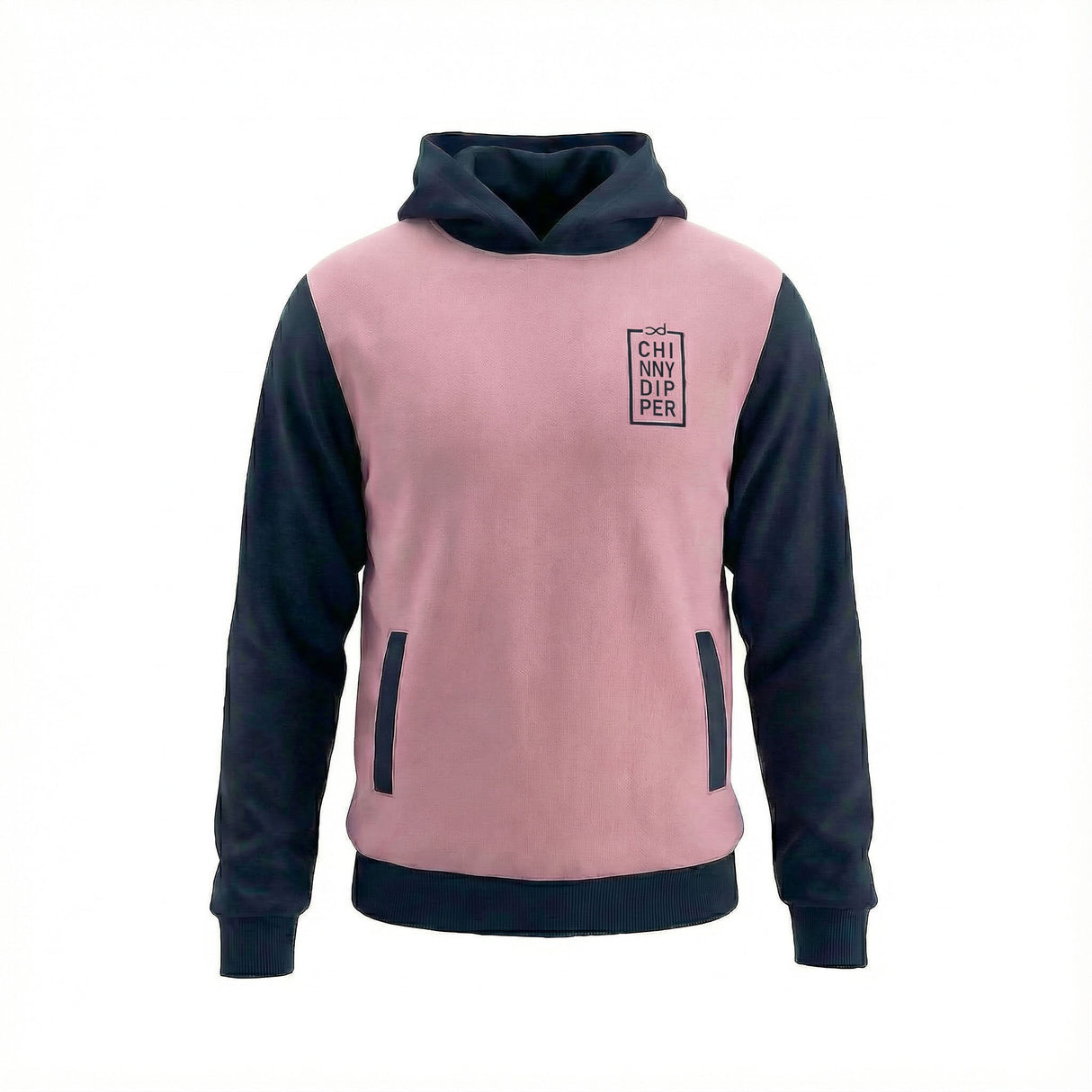 FUTURA Adult Hoodie - Light Pink/Navy