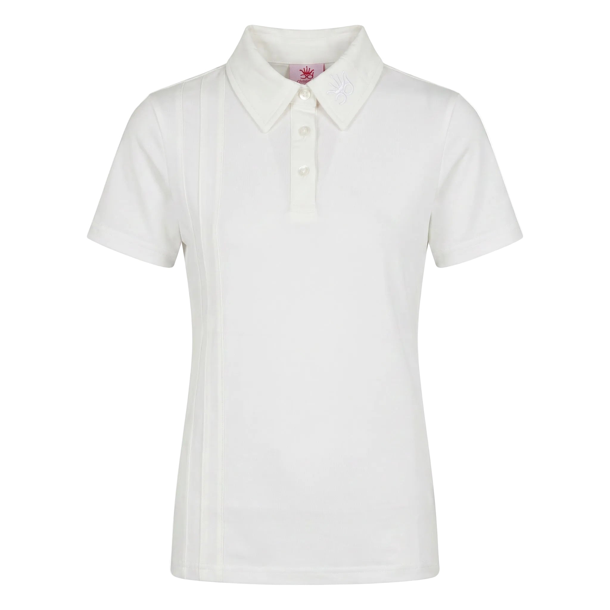 JONESY Girl's Golf Polo - Ivory – Chinnydipper