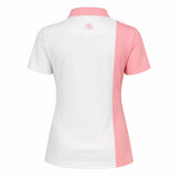 JONESY Girl's Polo - White/Pink