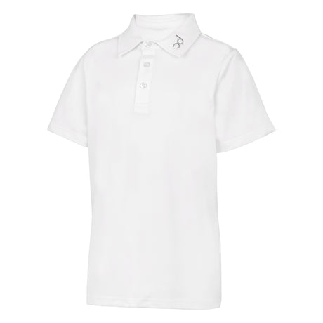 Chinnydipper White Junior Golf Polo