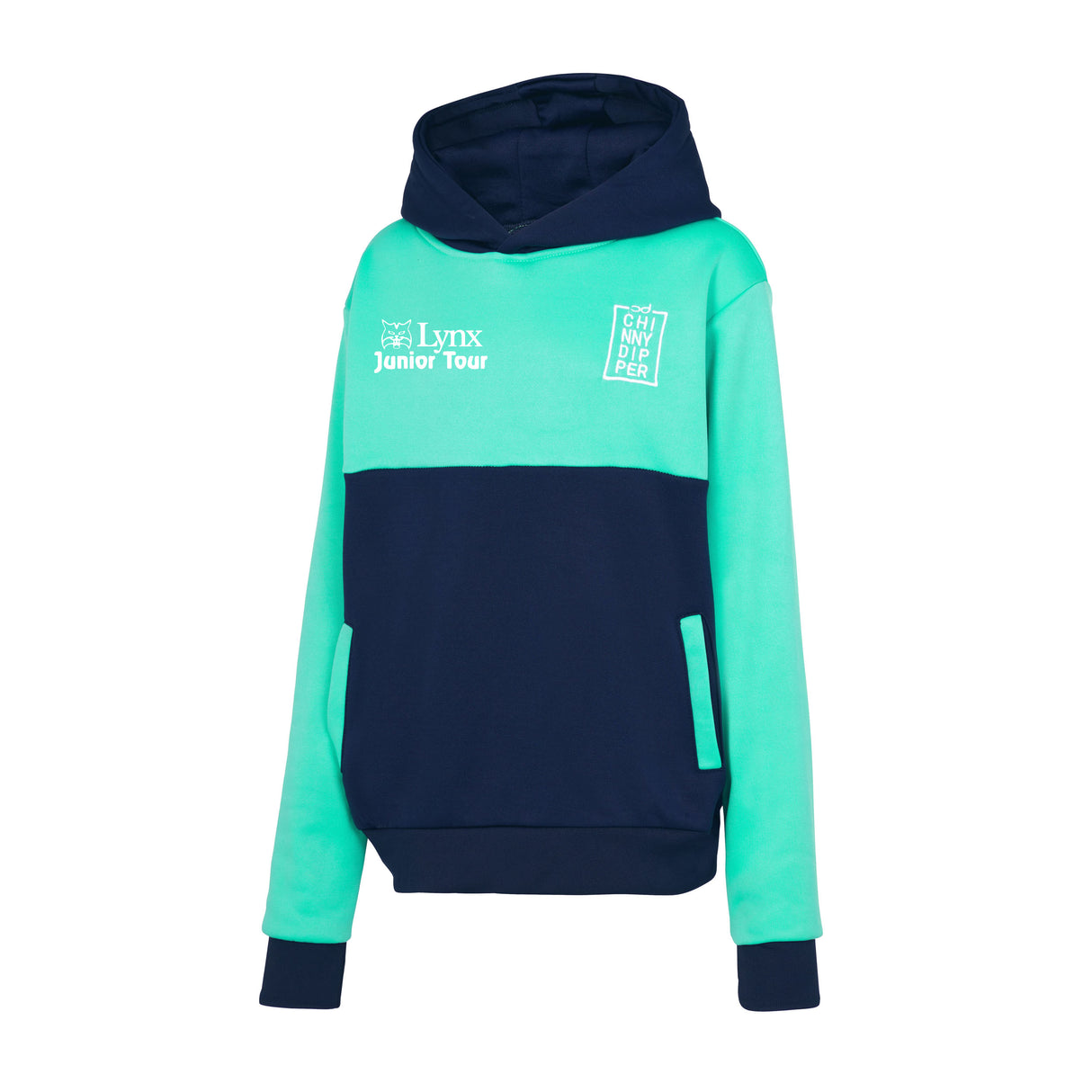 LYNX JUNIOR GOLF TOUR Hoodie PRE ORDER - Navy/Mint Green