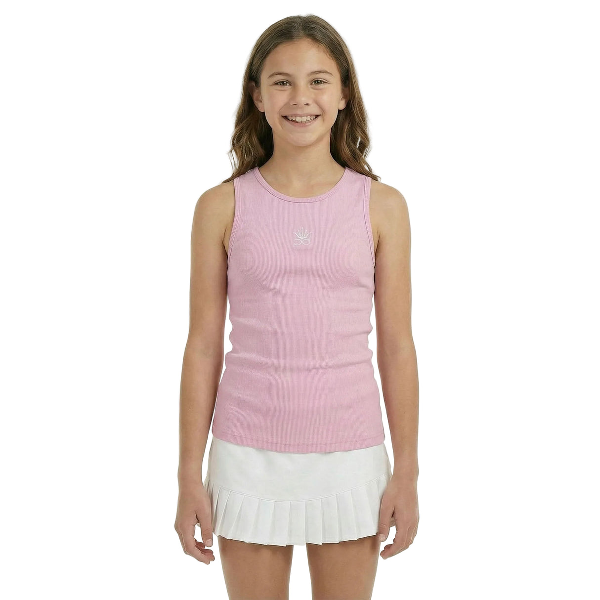 NYAH Girl's Sports Tank Top - Light Pink