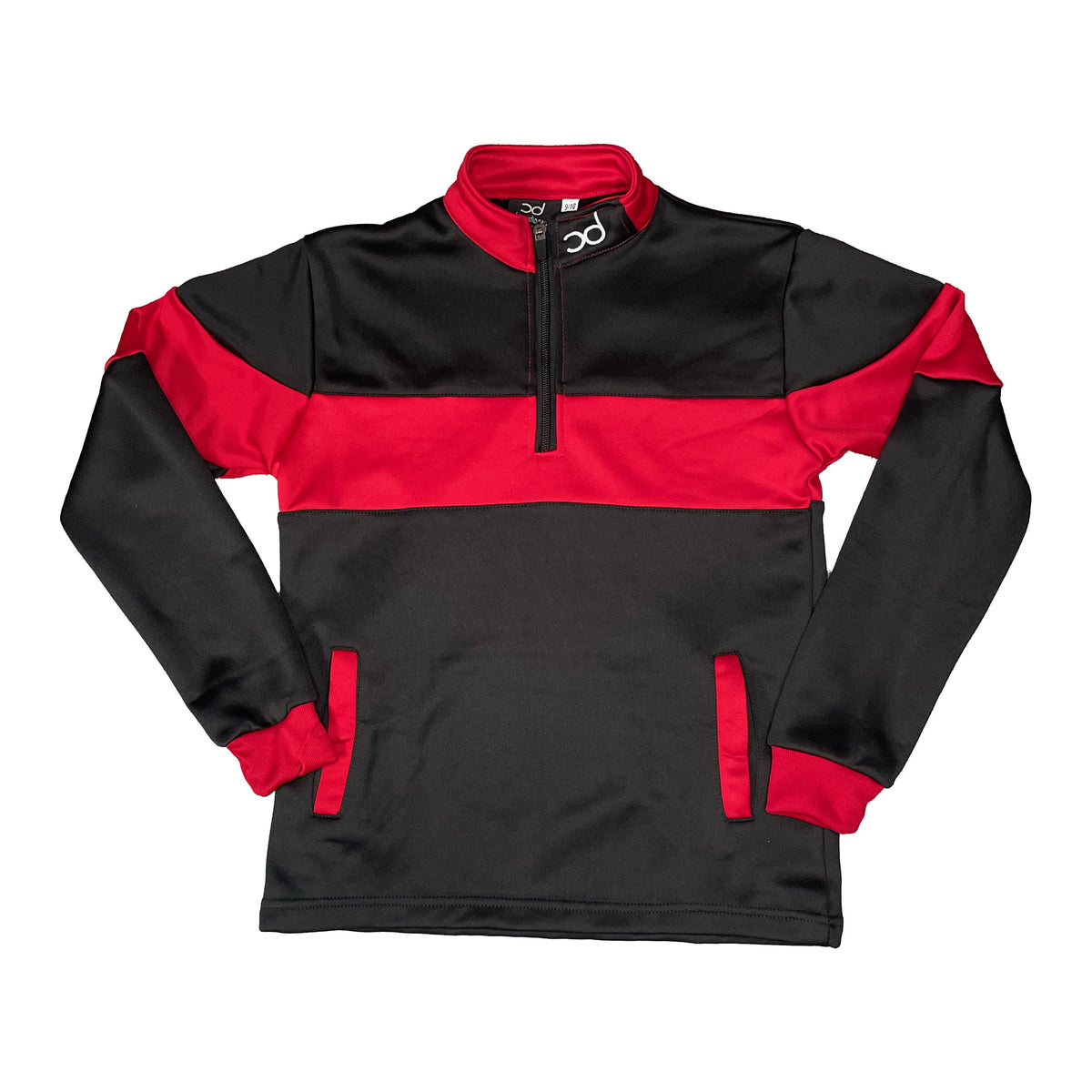 REXY Junior 1/4 Zip Jacket - Black/Red