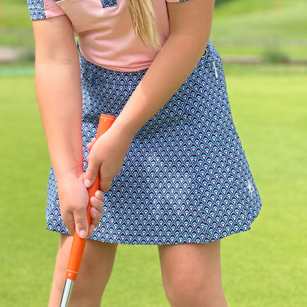 Pink golf skirt hotsell