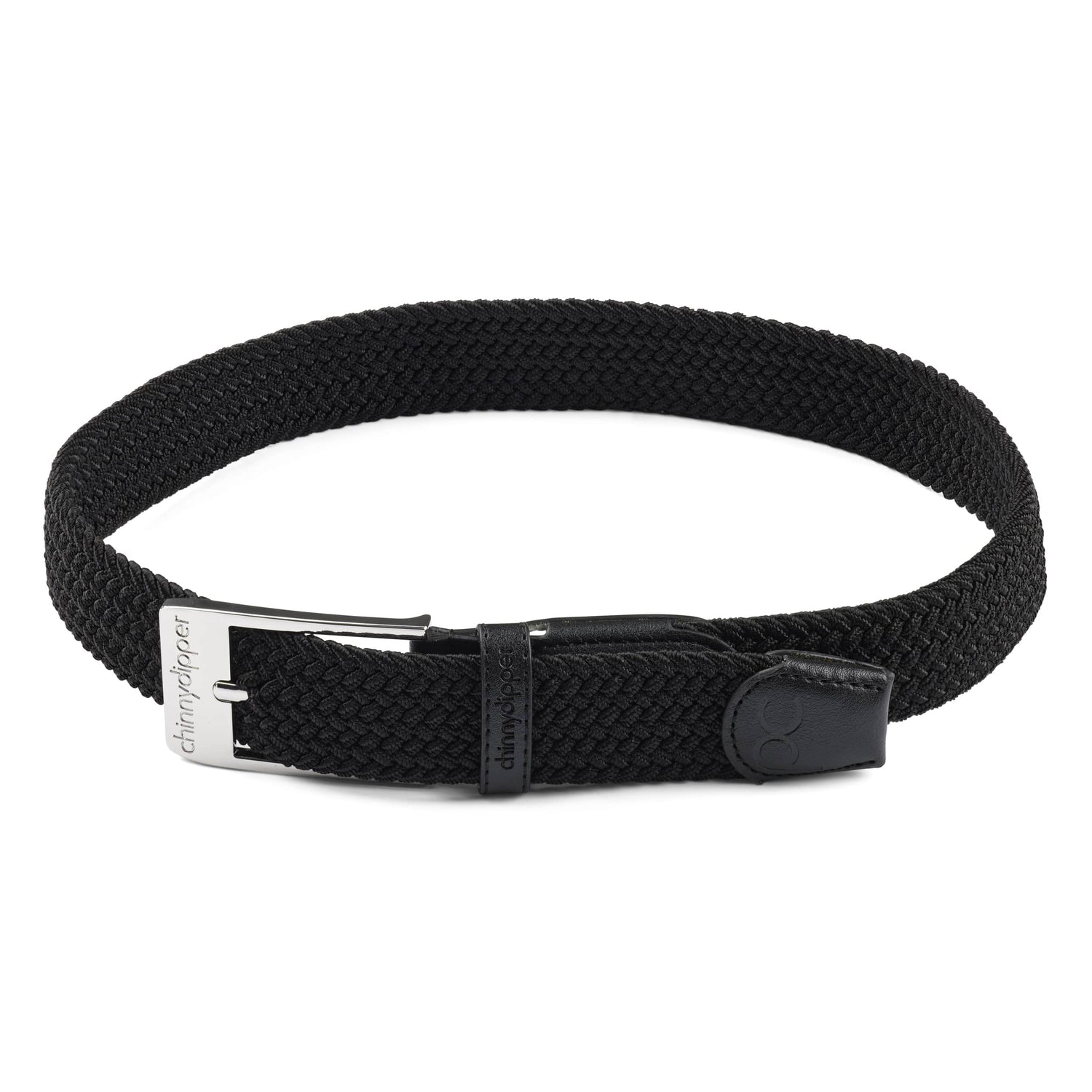 Chinnydipper Black Braided Belt