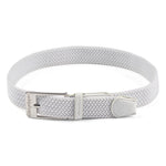 BRADY Junior Braided Belt - White