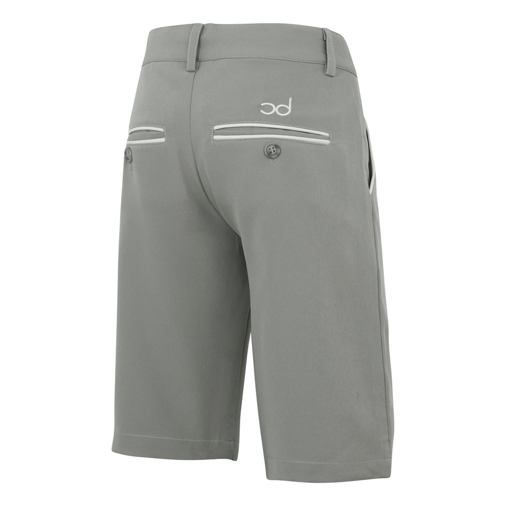 Steel Grey Boys Chinnydipper Junior Golf Shorts