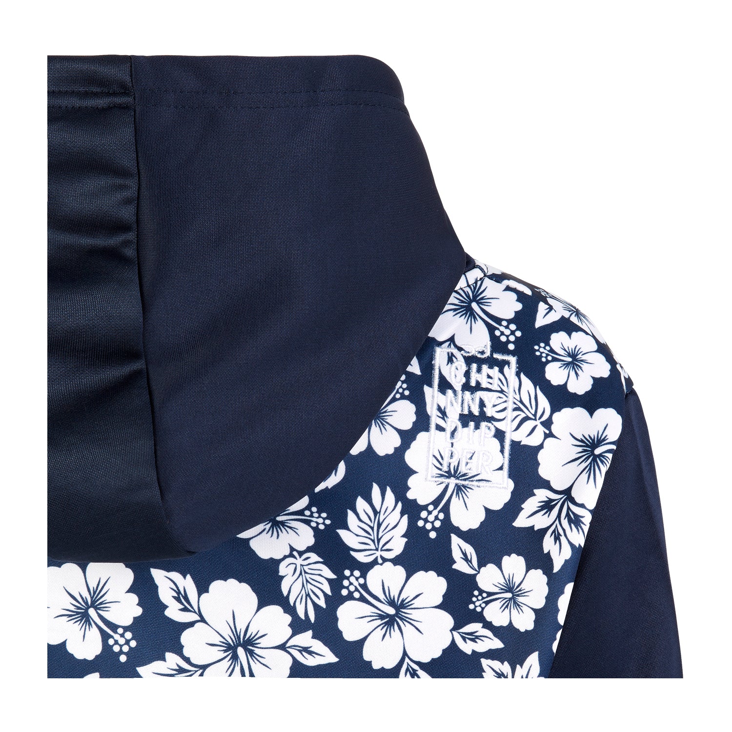 TROPIC Junior Hoodie - Navy/White