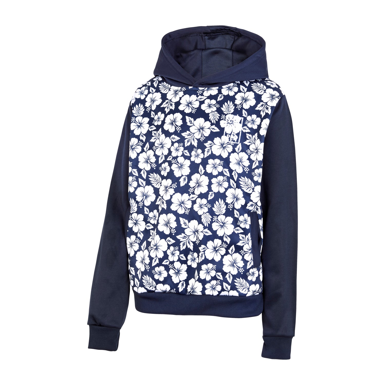 TROPIC Junior Hoodie - Navy/White