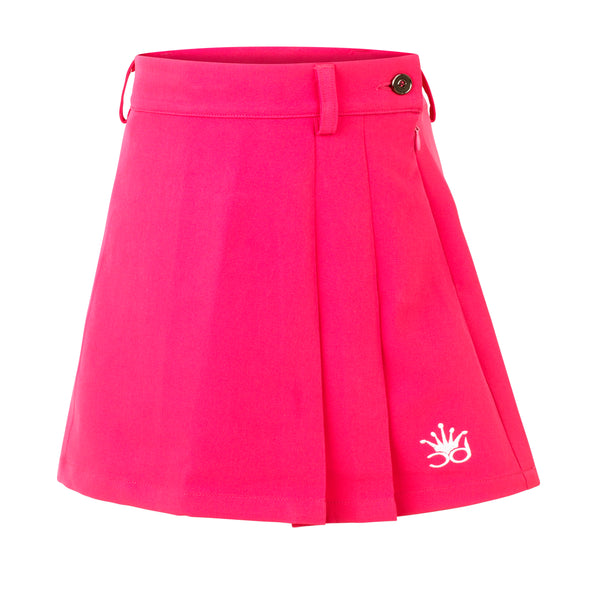 Girls Pink Chinnydipper Junior Golf Skort